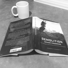 “Demolition Means Progress” Community Book Read and discussion kicks off Sept. 29
