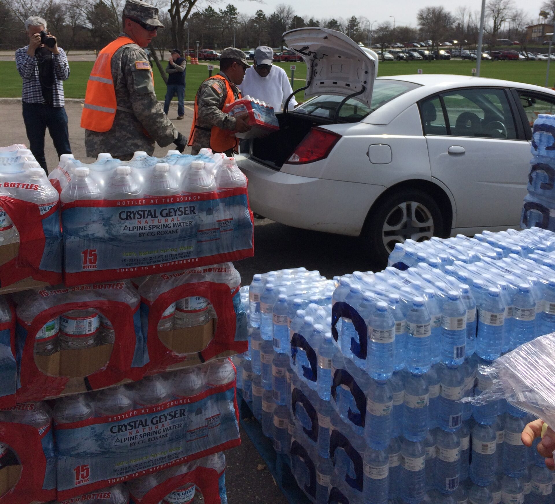 View from a grass-roots table:  people coming together to cope with Flint water