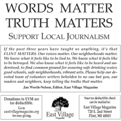 Support local journalism:  please remember EVM in your end-of-year giving