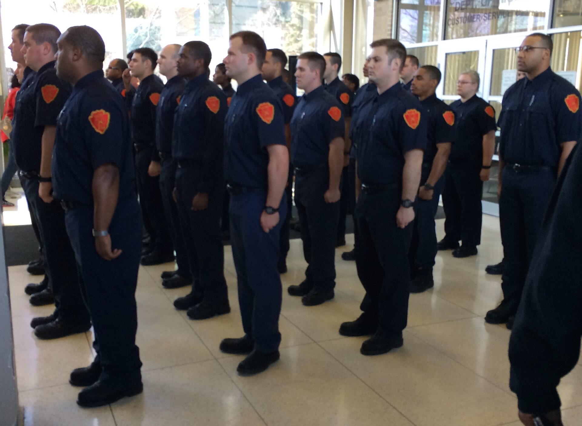 Mayor welcomes 33 new firefighters-in-training;  Station #8 expected to reopen