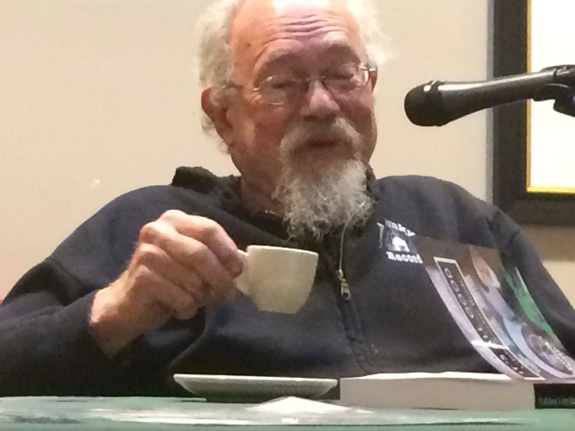 Review: Poet/pot activist John Sinclair comes briefly home, still paying dues in “Trumpville’