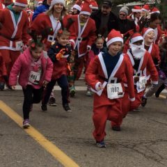 YMCA Santa Run fills downtown with holiday red