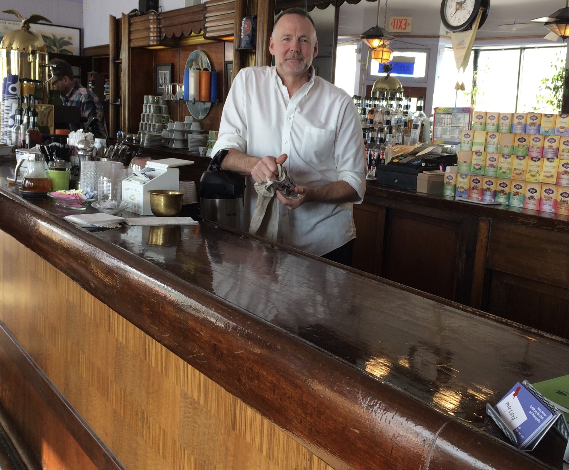 The fabric of Flint:  Good Beans owner Ken Van Wagoner weaves coffee, community spirit