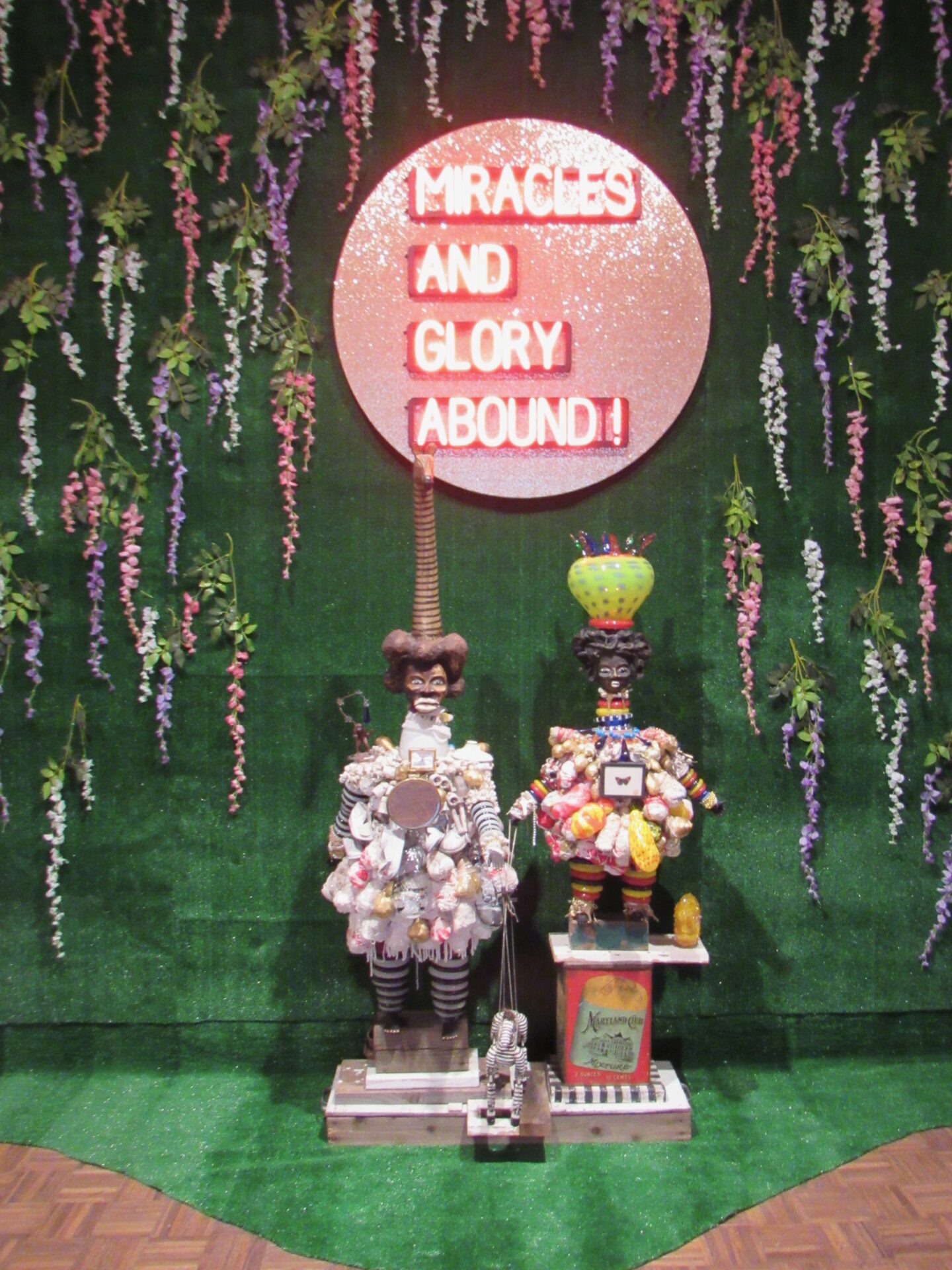 “Miracles and Glory Abound”:  Artwork of Vanessa German at FIA through April 20