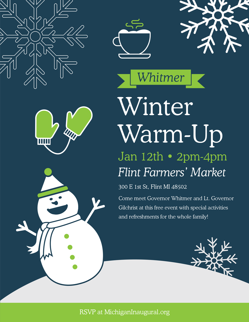 Whitmer coming to Flint Farmers’ Market Saturday