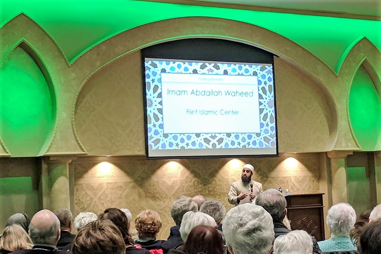 “Hate is heard when love is silent,” interfaith audience affirms at vigil for New Zealand victims