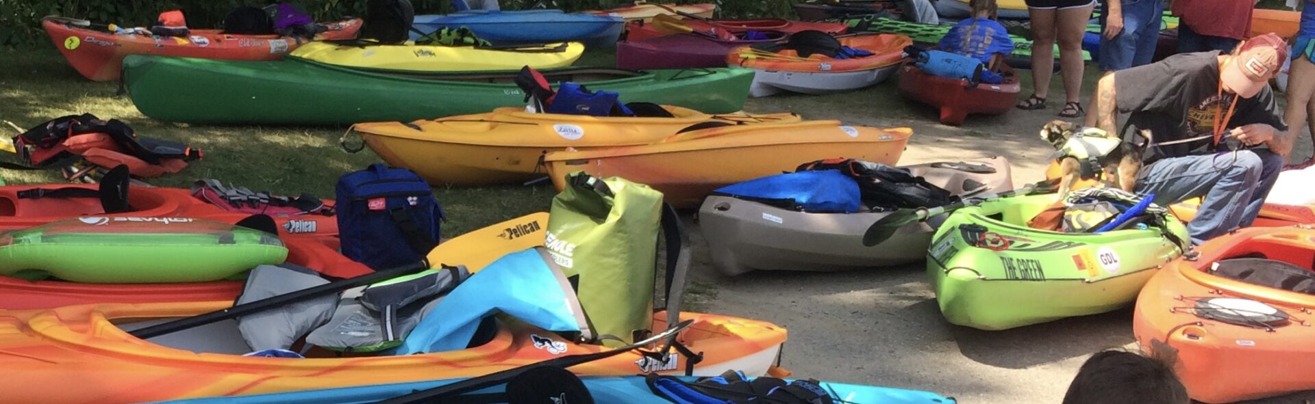 Flint River Flotilla draws 300 paddlers,  “gazillions of beautiful kayaks”