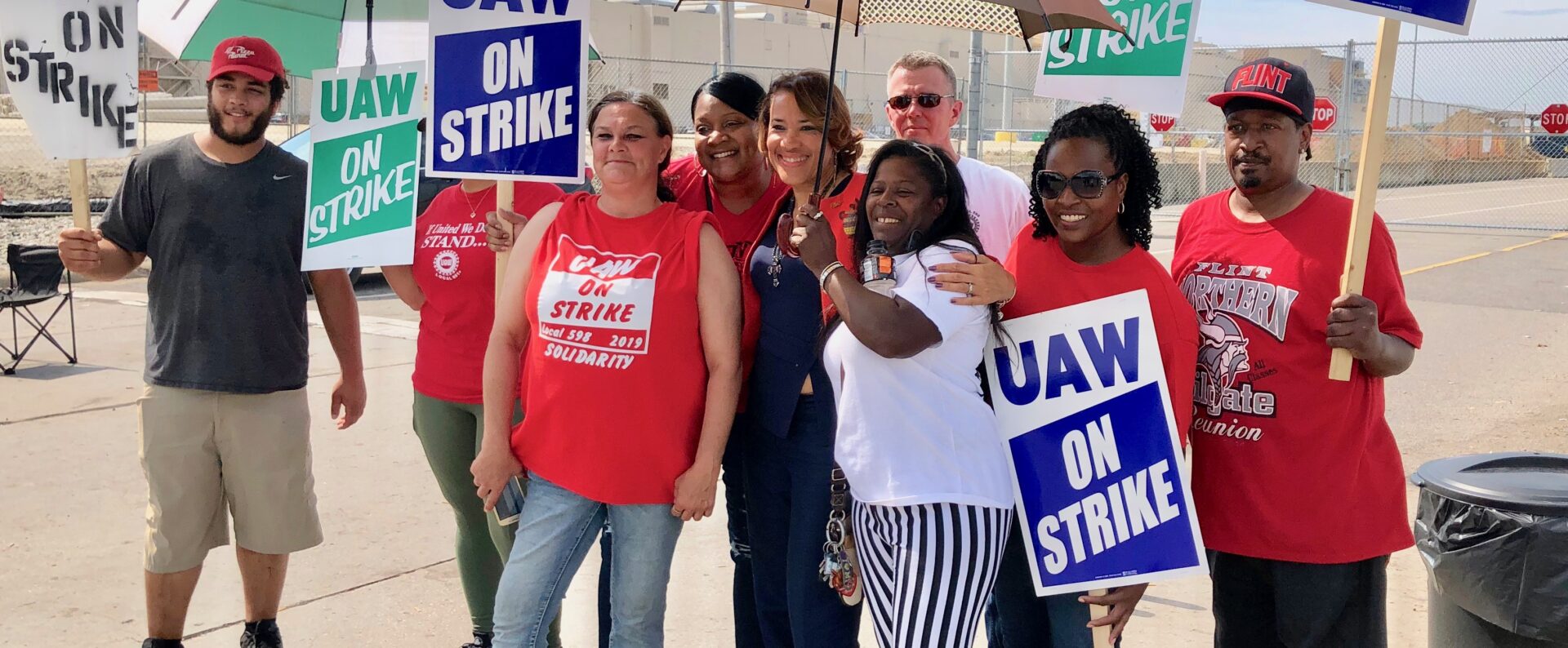 UAW members keep up vigils on the picket line as strike grinds on