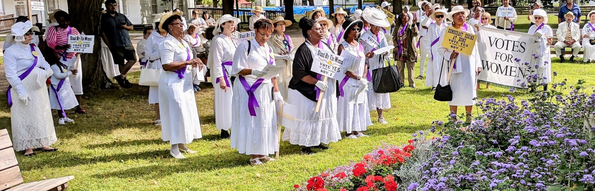 99 years of women’s right to vote celebrated at Crossroads Village