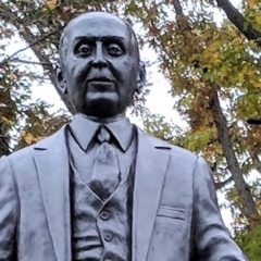 Ballenger statue unveiling highlights park celebration