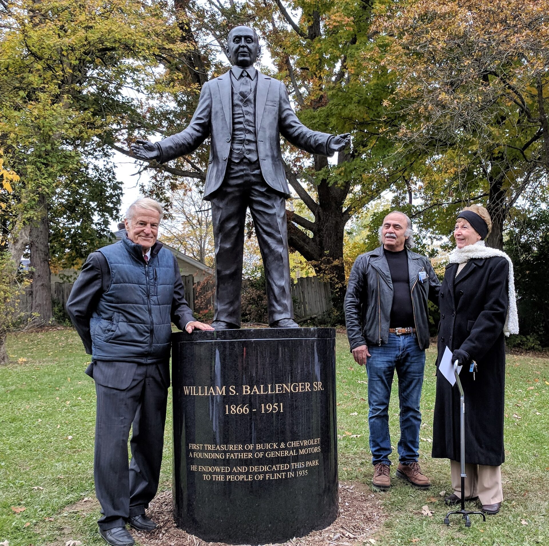 Ballenger statue unveiling highlights park celebration | East Village ...