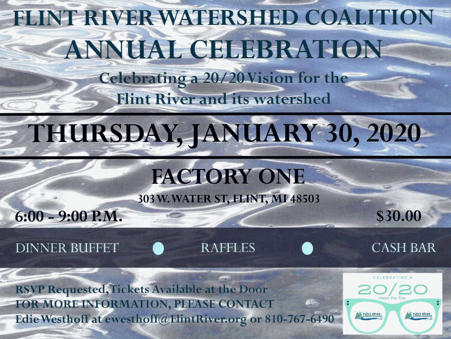 “Voice of the River” celebration Jan. 30 to honor Ridgway White, volunteers