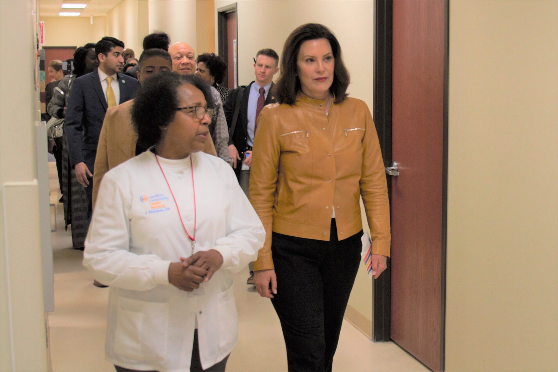 “When we have a healthier population we have a healthier economy,” Gov. Whitmer said in Flint today