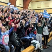 Bernie Sanders sweeps into Flint and Mott Community College scrambles to accommodate crowd of 1,000
