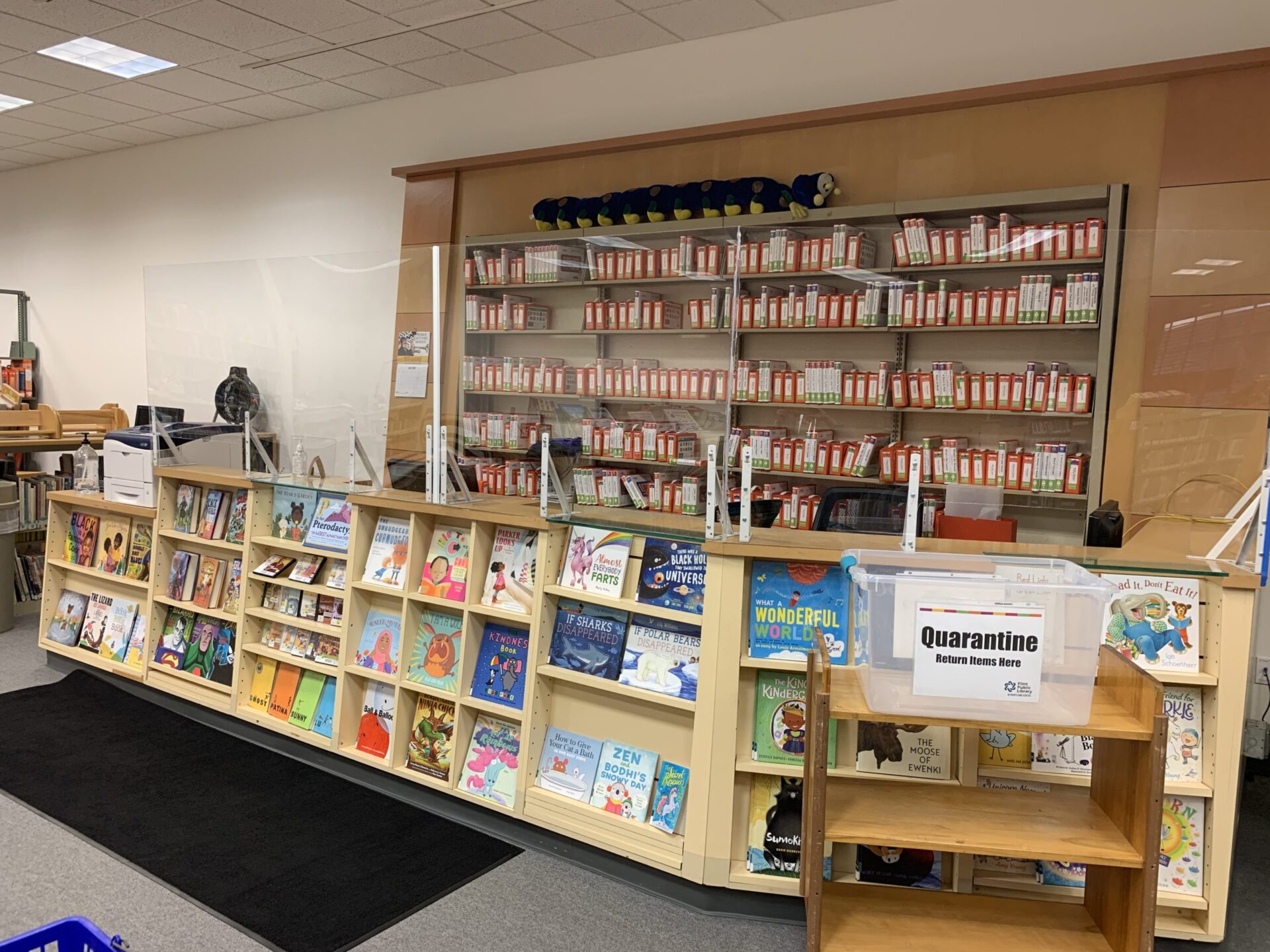 Flint Public Library opens in temporary quarters with COVID precautions