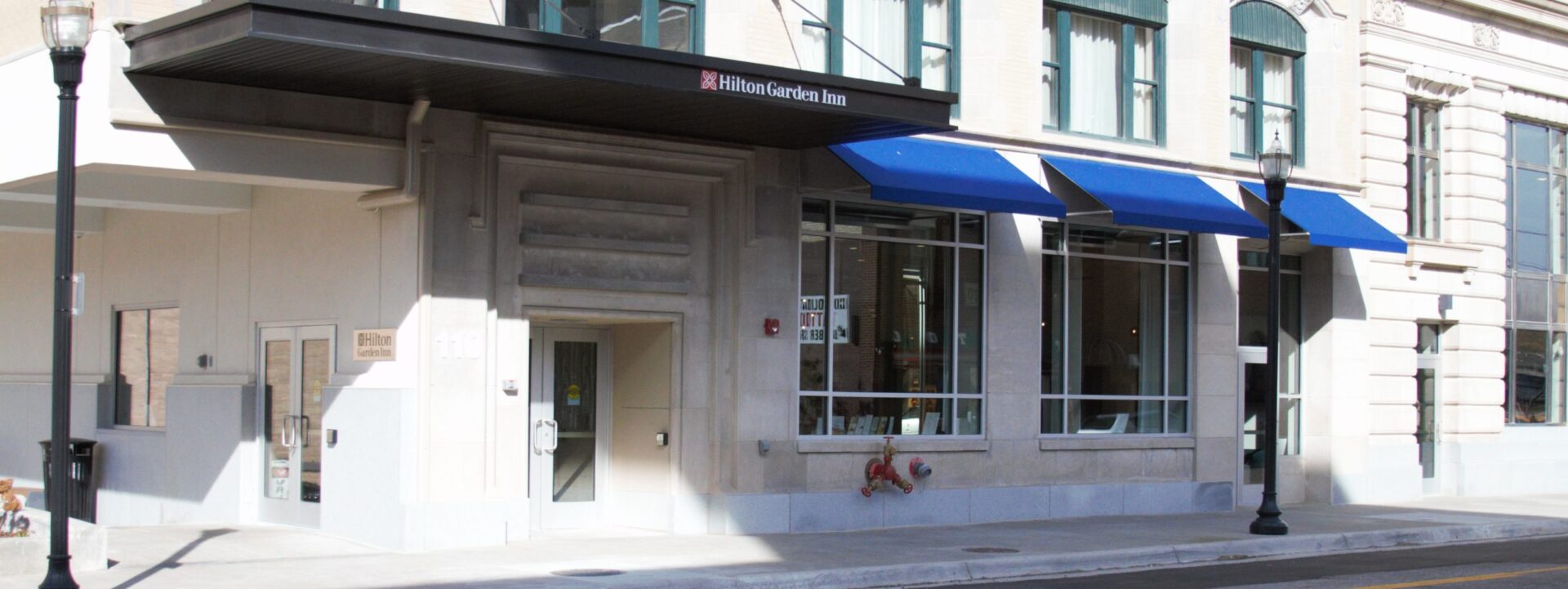 After $36.5 million renovation of century-old downtown landmark, Hilton Garden Inn opens with two new restaurants, COVID-19 protocols