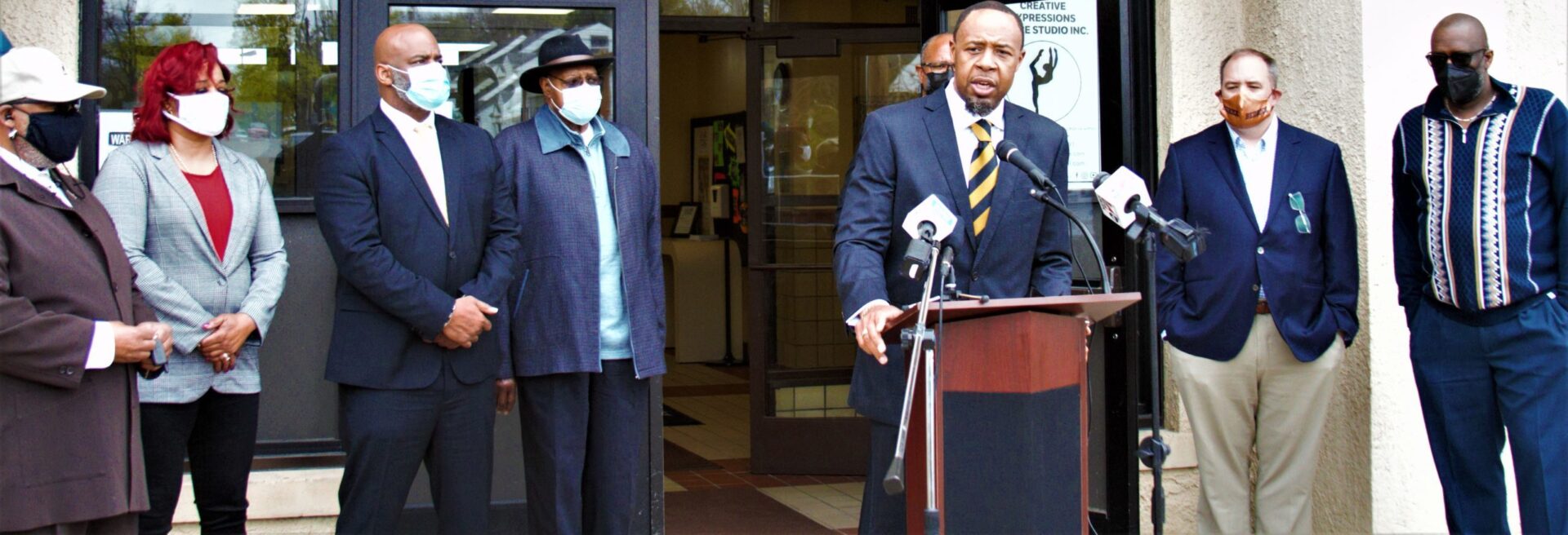 “This will not be tolerated,” Pastor Chris Martin, State Sen. Ananich and other activists declare about GOP voter suppression moves;  protest set for noon Tuesday