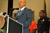 In a bi-weekly crime update the Mayor announces that all city parks will close at 9 p.m. in an effort to reduce crime