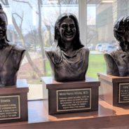 Flint honors “Heroines and Humanitarians” in sculptures at City Hall