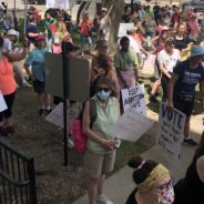“Defend Roe Rally” draws 250 to downtown protest:  “It’s not just about protests — VOTE!” speakers say