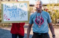 Village Life: At 76, he’s run marathons in all 50 states and the Great Wall of China