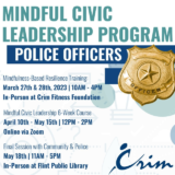 Mindful Civic Leadership Program brings community and police together – a model for the nation