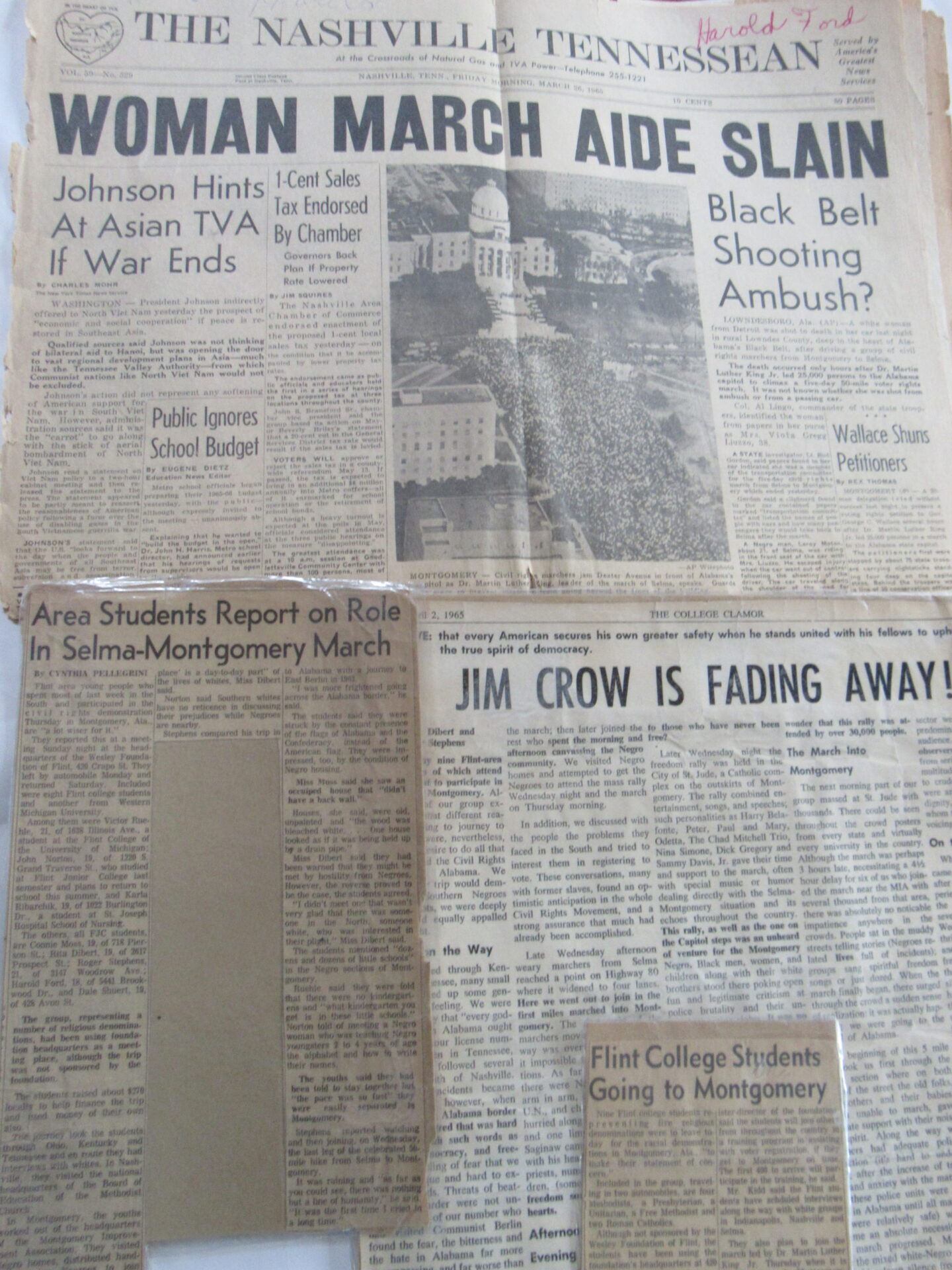 Remembering Viola Liuzzo, murdered 58 years ago in the cause of voting