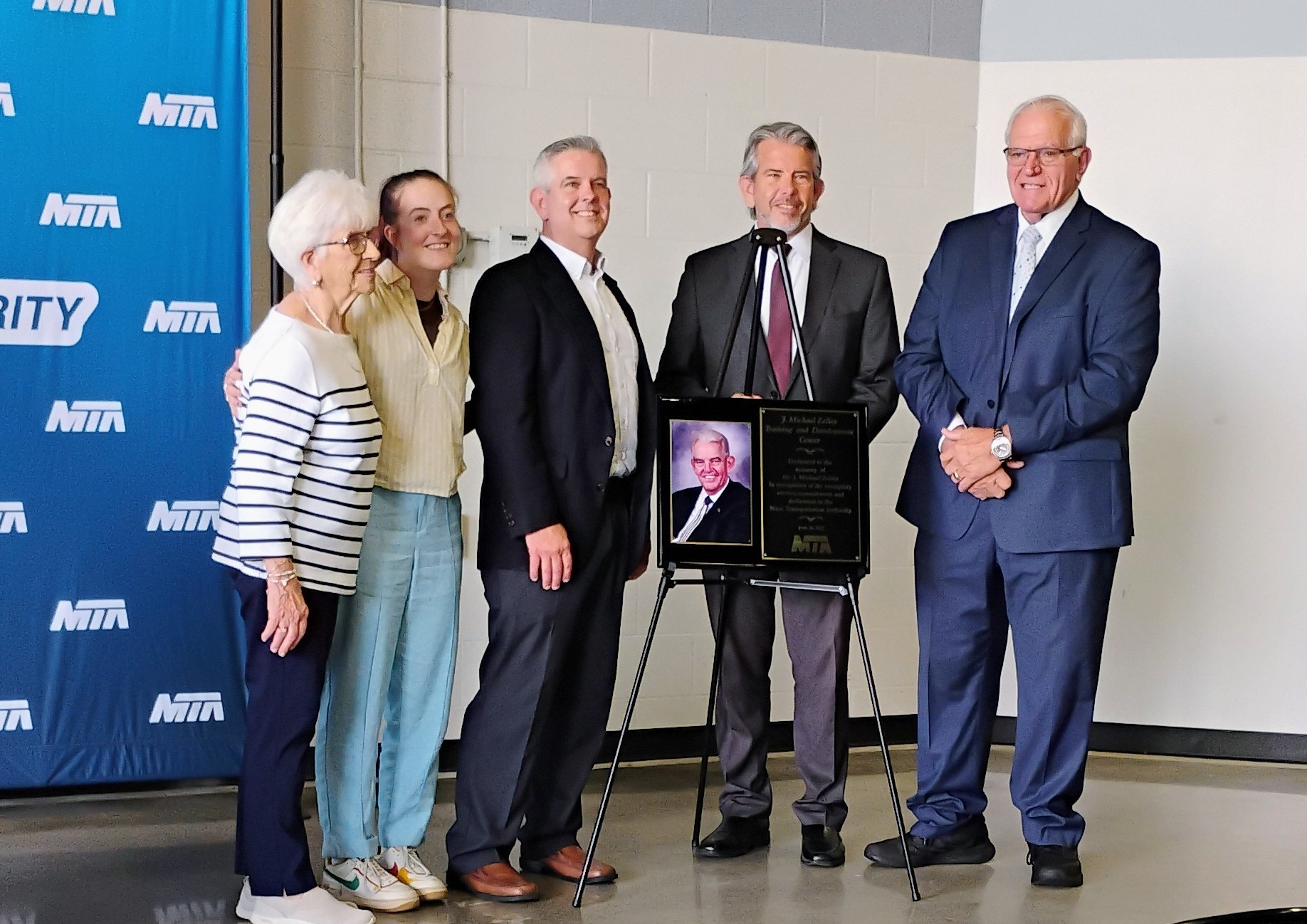 MTA unveils the J. Michael Zelley Center for Training and Development
