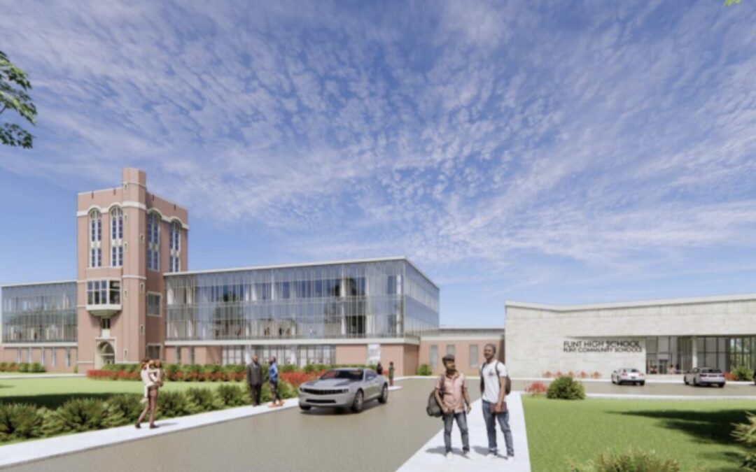 Flint Board of Ed. selects design of new high school, slated for fall 2028 opening