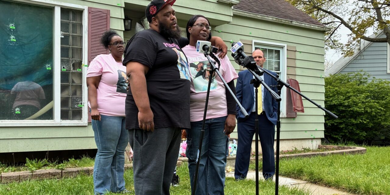 ‘We have to come together’: Parents of 9-year-old gun violence victim ask for Flint community support, those responsible to come forward