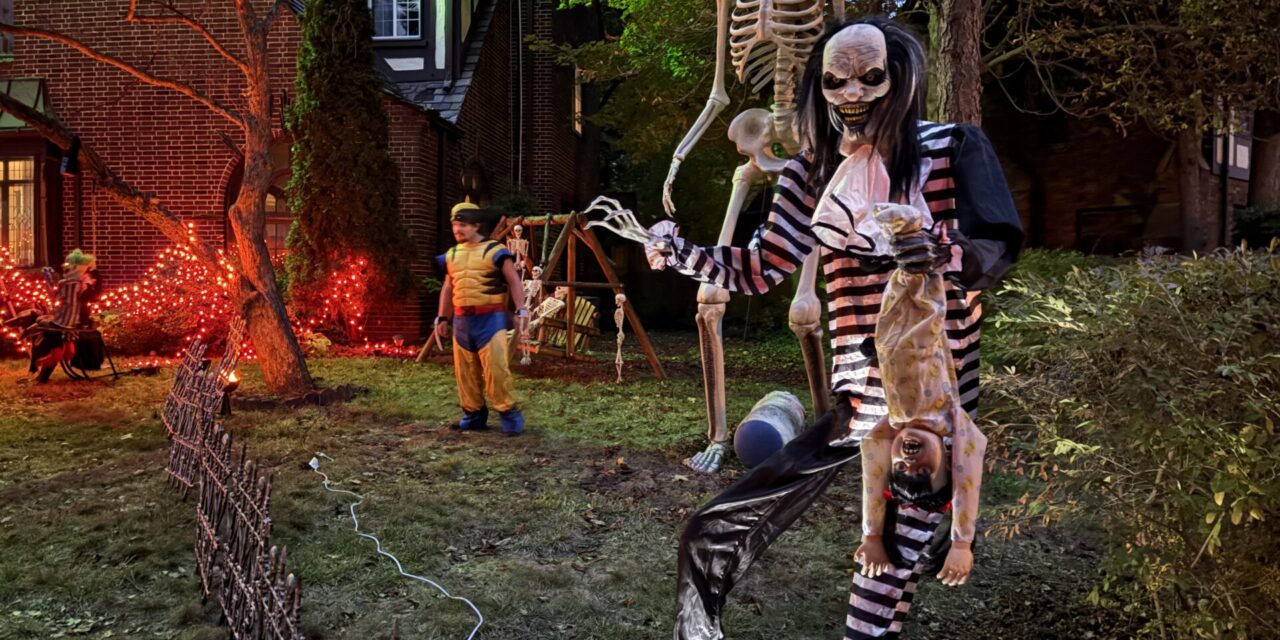 Candy, Costumes, and Crowds: Halloween Takes Over College Cultural Neighborhood