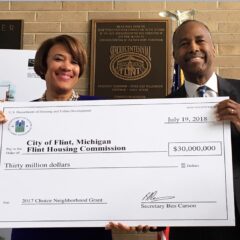 With Ben Carson on hand, City celebrates $30 million HUD grant for Atherton East replacement plan