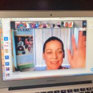Flint yoga students move “sun salutes” to Zoom, connecting for “namaste” in the face of plague